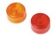 LED round clearance /side marker light (Red)
