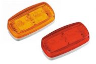 LED Rectangular Clearance / Side Marker Light (Red)