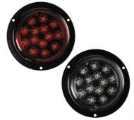 LED Flush-Mount Stop/Turn /Tail Light (Clear/Red)