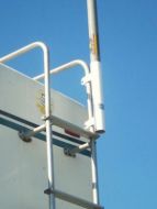 Ladder Mount for 16' Flagpole