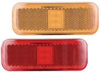 LED Narrow Rectangular Clearance/Marker (Red)