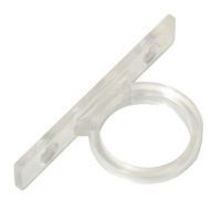 Shower Hose Guide Ring (Clear)