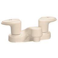 Two Handle Lavatory Faucet (Biscuit)