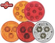 LED 2” Round Sealed Clearance/Marker Light (Clear/Amber)